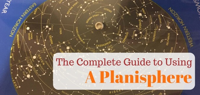 Astronomer's guide to using a planisphere