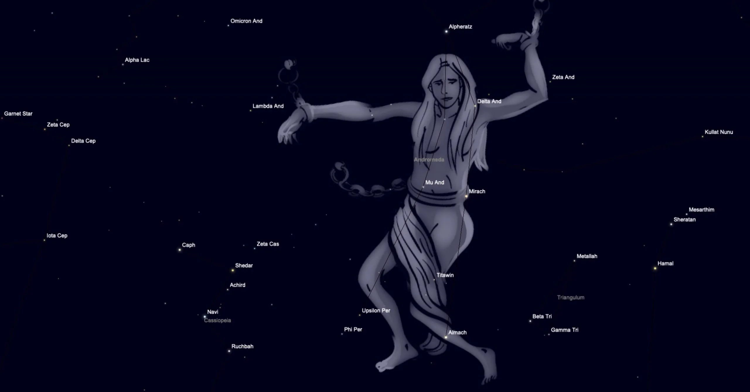 andromeda constellation myth