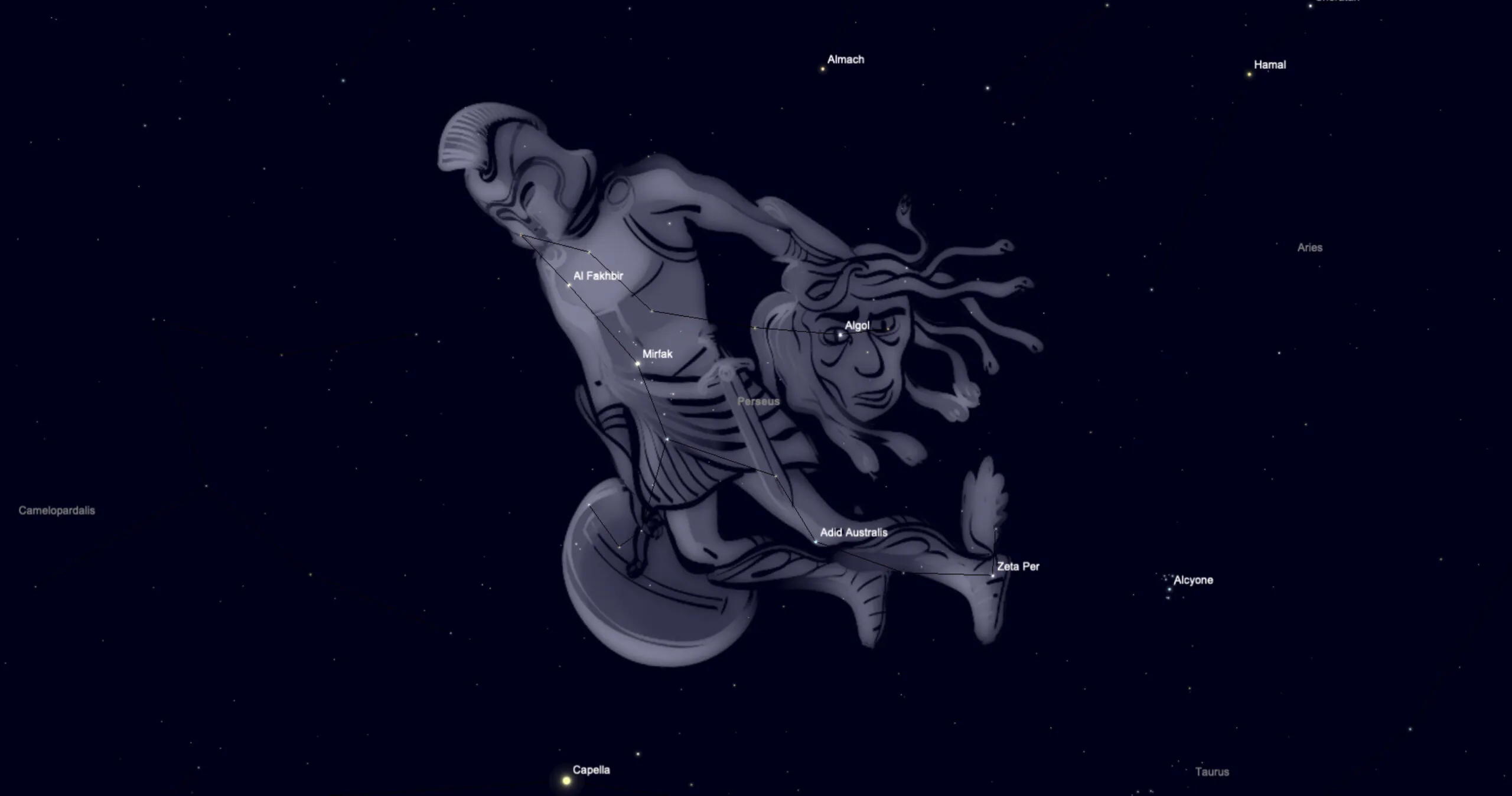 Perseus Constellation – A Hero For Our Skies