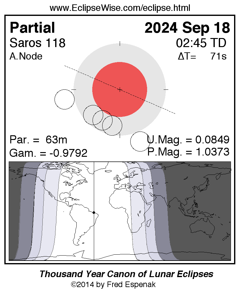 Partial Lunar Eclipse Sept 2024 Map Flor Annemarie